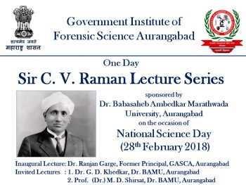 One Day Sir C.V. Raman Lecture Series