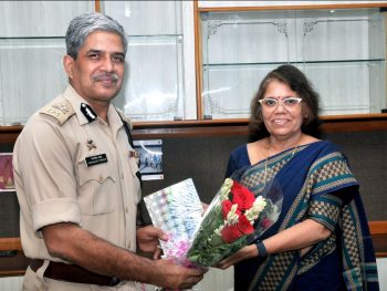 Mr. Chiranjeev Prasad ,Police Commissioner of Aurangabad Visited the Institute