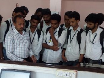 Students of M.G.M’s J.N.E.C College Visited the Institute.