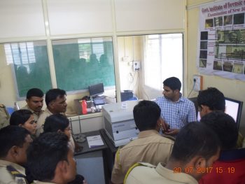 Police Officials from Aurangabad-Rural visited the Institute.