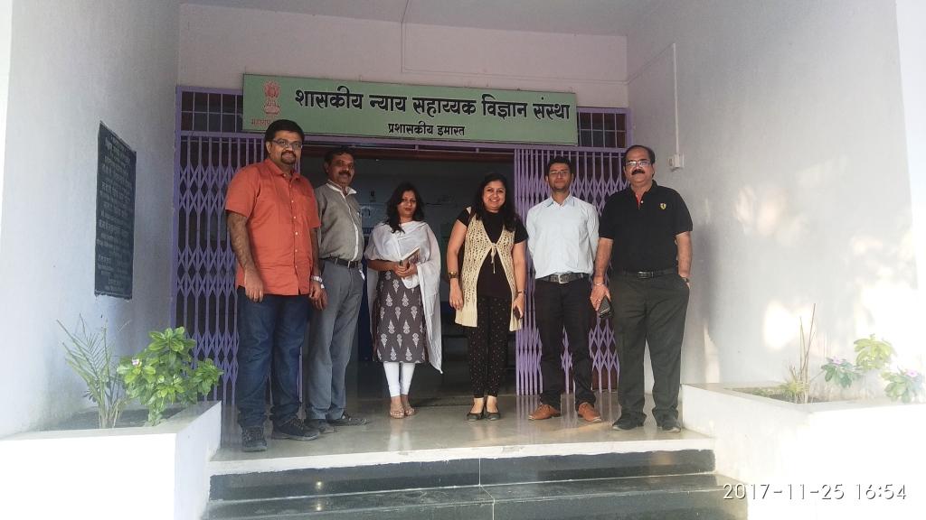 Miss Suchi Sunita Ghosh and Dr. Navin Nayar (Scientists) visited the Institute.