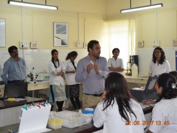 Students from Institute of Management & Research, Jalgaon, Shivchhatrapati College & Chaitanya Ayurved Mahavidyalay, Jalgaon visited the Institute.
