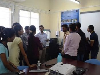 Students of JES-College Visited our Institute.