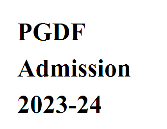 Post Graduate Diploma in Forensic Science & Related Laws  ADMISSION LIST